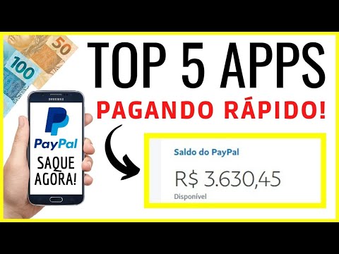 TOP 5 APLICATIVOS PAGANDO RÁPIDO SAQUE R 381 38 APLICATIVOS PARA