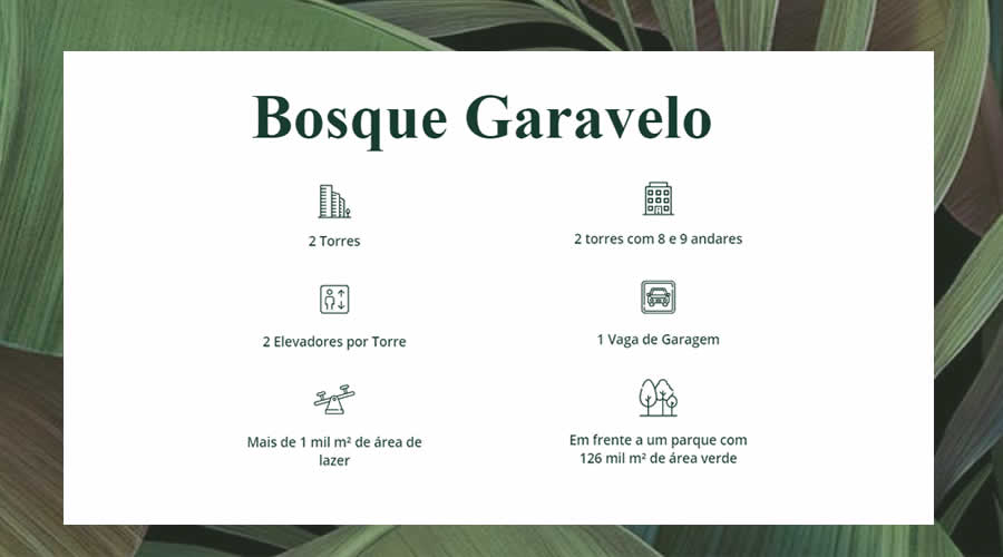 Itens do Residencial Bosque Garavelo 