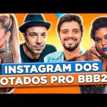 XERETANDO O INSTAGRAM DOS COTADOS PRO BBB22 | Diva Depressão