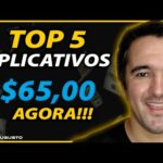 Top 5 Aplicativos Para Ganhar Dinheiro - GANHE R$65,00 AGORA!!! #Shorts