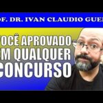 Como ESTUDAR para CONCURSO? Como ser APROVADO em QUALQUER CONCURSO