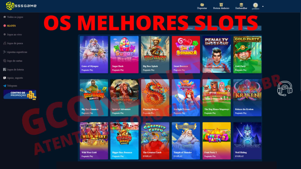 SSS GAMES OS MELHORES SLOTS