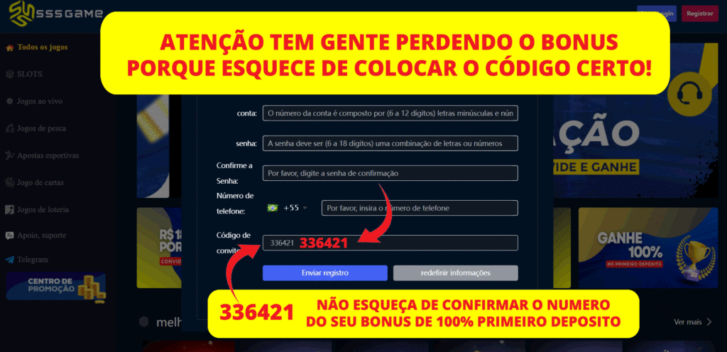 Como Criar uma conta na sssgame! Como Cadastrar na sssgame? como